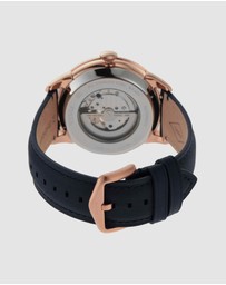 Fossil - Townsman Auto Blue Analogue Watch ME3171