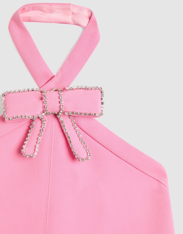 Bardot Junior - Tiffany Diamante Mini Dress - Kids-Teens