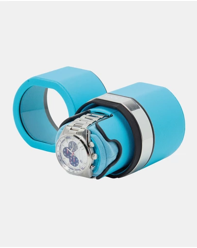 Wolf - Wolf Rocket Travel Watch Winder Blue