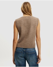 Cotton On - V-Neck Slouch Vest