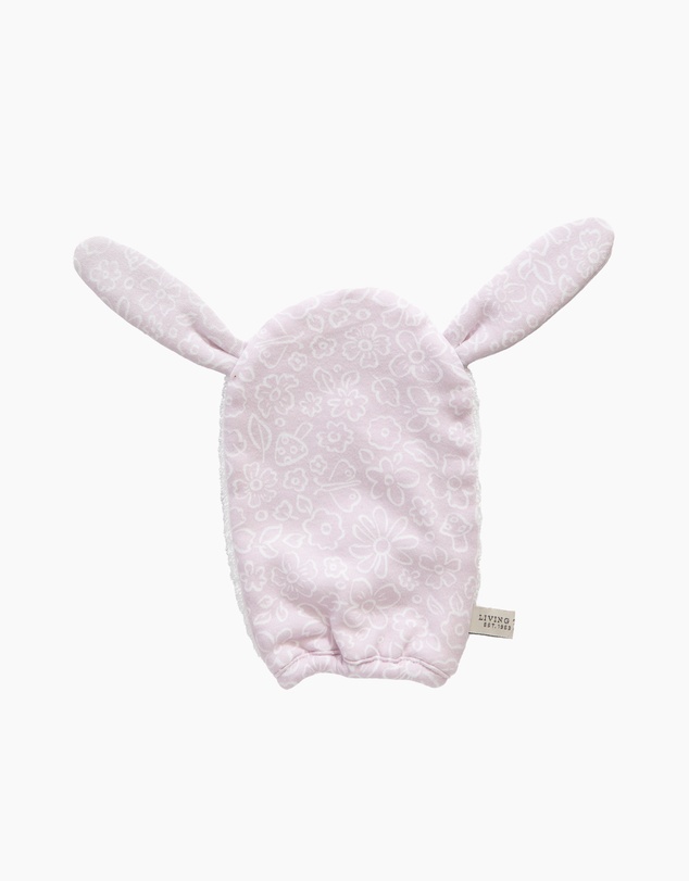Living Textiles - Organic Bath Mitt - Whimsical Wonderland