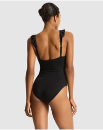 Sea Level Australia - Essentials Frill One Piece