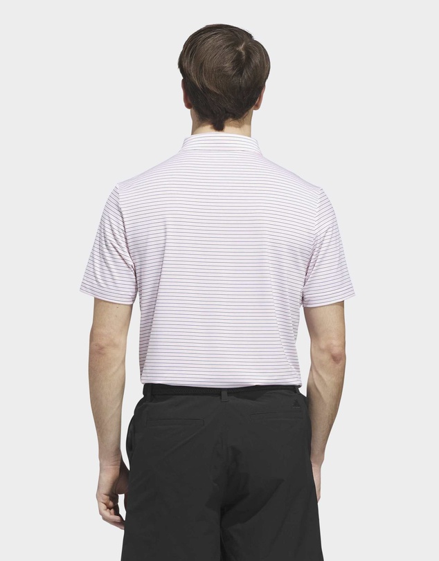 adidas Performance - ULTIMATE365+ THREE COLOR STRIPE POLO SHIRT Mens
