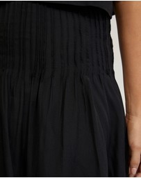 Oxford - Astra Pin-Tuck Skirt