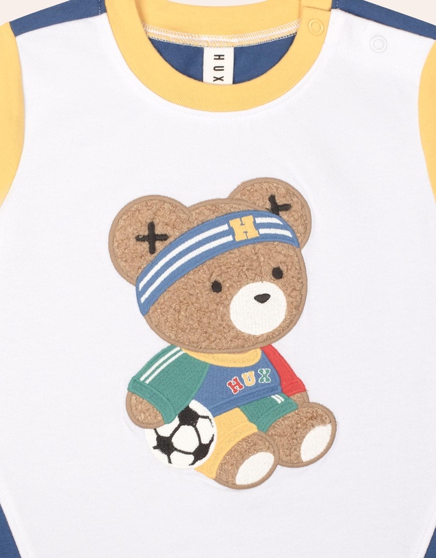 Huxbaby - Hux Soccer Star Spliced T-Shirt - Babies-Kids