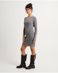 Insight - Acid Rave Rib Knit Dress