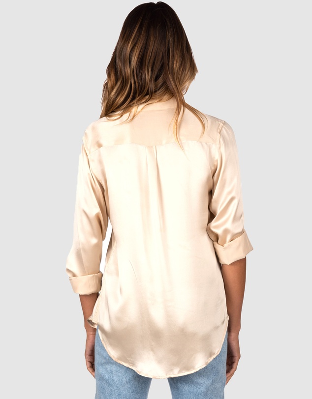 CAMIXA - Satin Silk Shirt