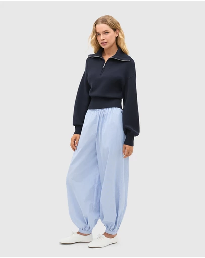 Seed Heritage - Double Knit Crop Zip Through