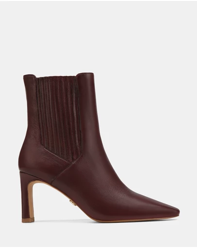 Wittner - Natalie Pebbled Leather Ankle Boots