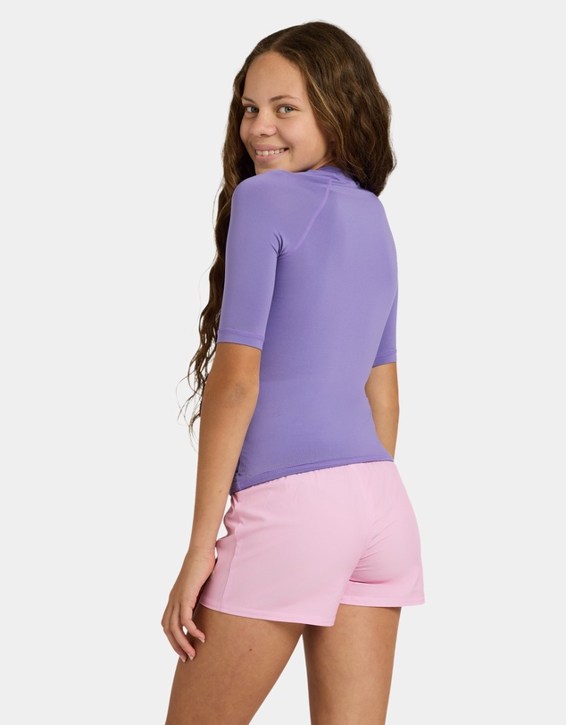 Roxy - Girls 8 to 16 Essential Short Sleeve Rashguard