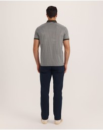 SABA - Bale Geo Print Cotton Polo