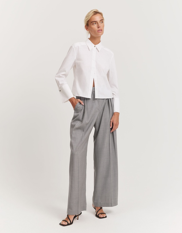 Country Road - Yoke Detail Poplin Shirt