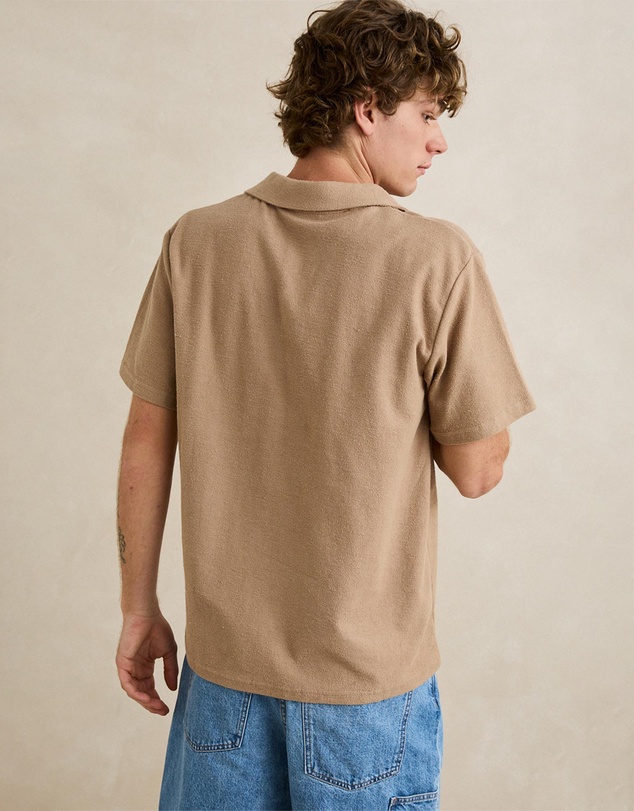 Rhythm - LADDER VINTAGE TERRY POLO - ICONIC EXCLUSIVE