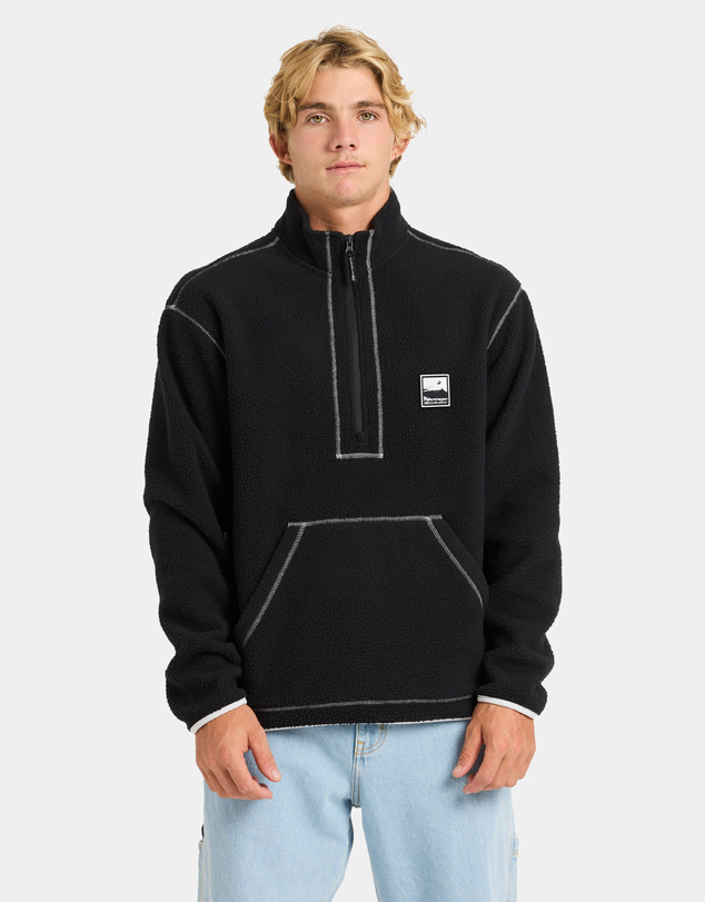 Quiksilver - Mens Mercury Polar 1/2 Zip Fleece Jumper