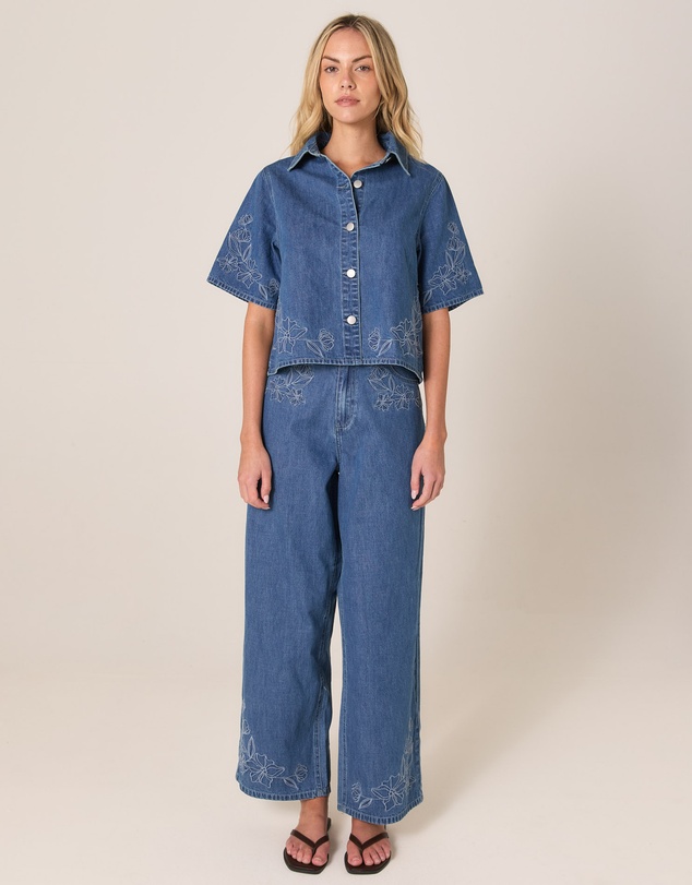Fate + Becker - Sloane Embroidered Jean