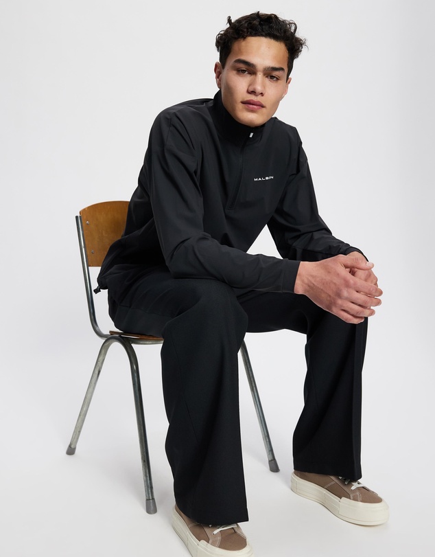 Malbon - Performance Quarter Zip Shell Pullover