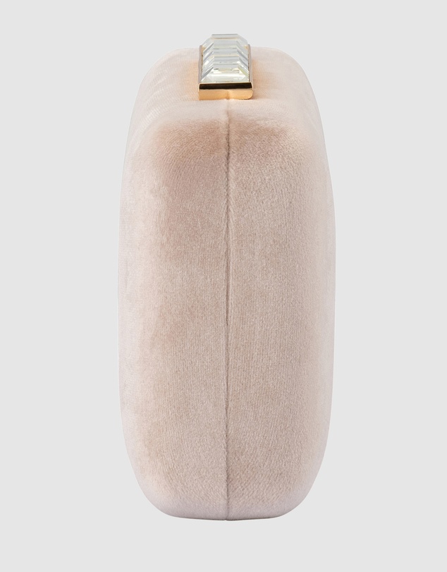 Olga Berg - Bess Velvet Clutch