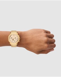 Michael Kors - Prescott Gold Tone Chronograph Watch