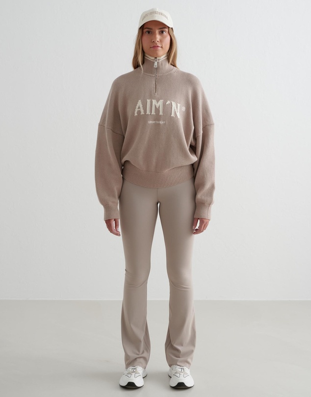 Aim'n - College Knit Half Zip