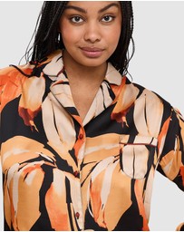 Sans Complexe - Pure Chic Viscose Satin Pyjama Shirt