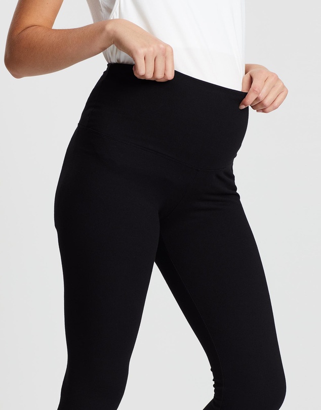 Angel Maternity - Postnatal Tummy Tight Control Built-In Shaping Leggings