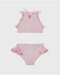 Aqua Blu Kids - Stepping Stones Halter Neck Bikini Set - Kids