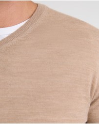 Oxford - Basic V-Neck Pure Wool Pullover