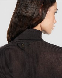 GUESS - Rib Lou Short Sleeve Sweater