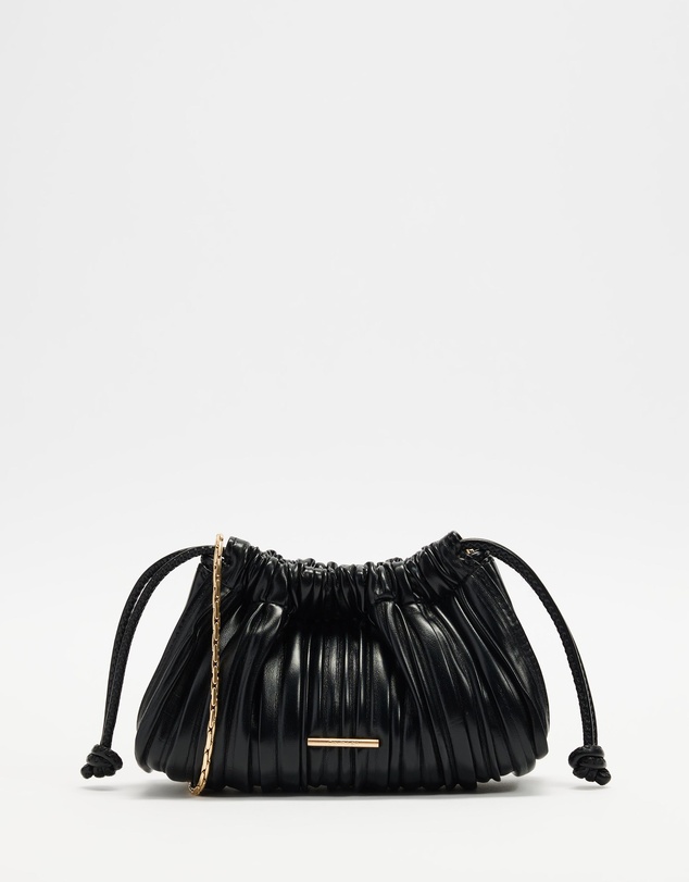 Calvin Klein - Drawstring Plisse Conv Mini CB Pouch