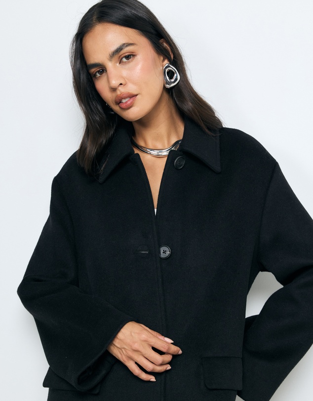 AERE - Cassie Wool Blend Coat