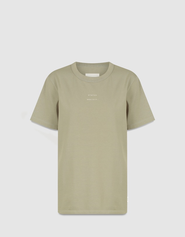 Status Anxiety - Feels Right T-Shirt With Logo