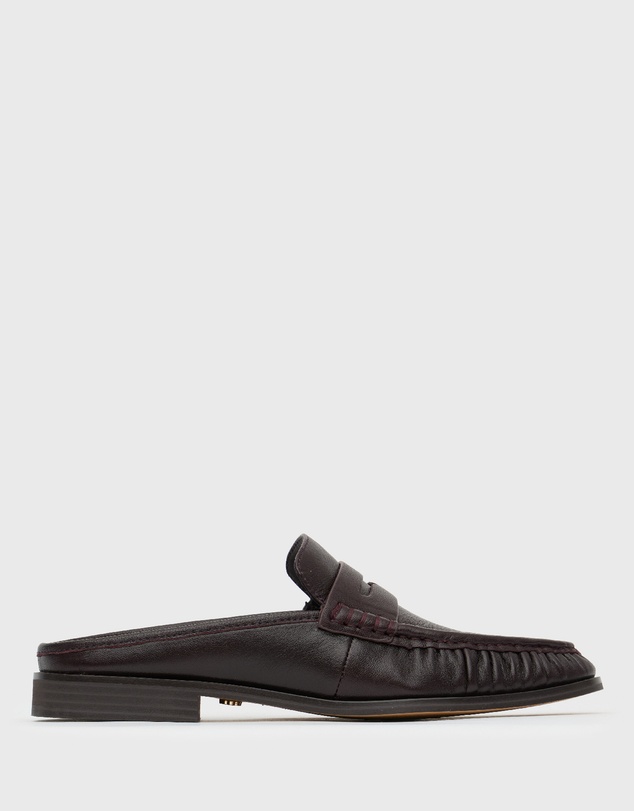 Betts - Harlow Leather Mule Loafers