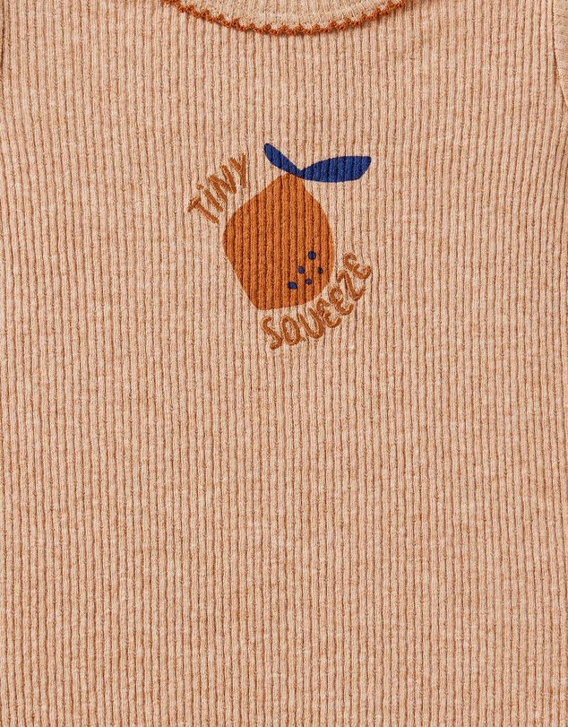 Cotton On Kids - Organic Pointelle Long Sleeve Bubbysuit
