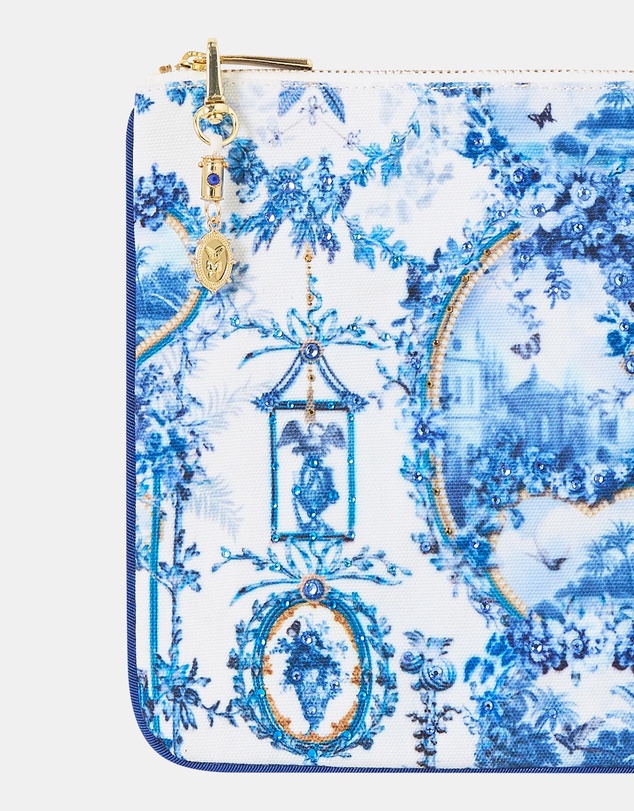 Camilla - Small Canvas Clutch