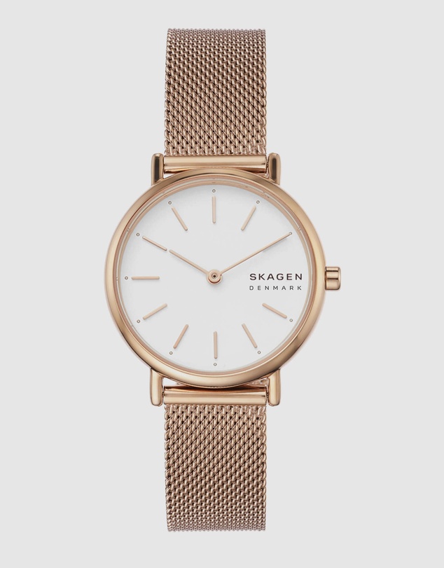 Skagen - Signatur Rose Gold-Tone Analogue Watch SKW2694