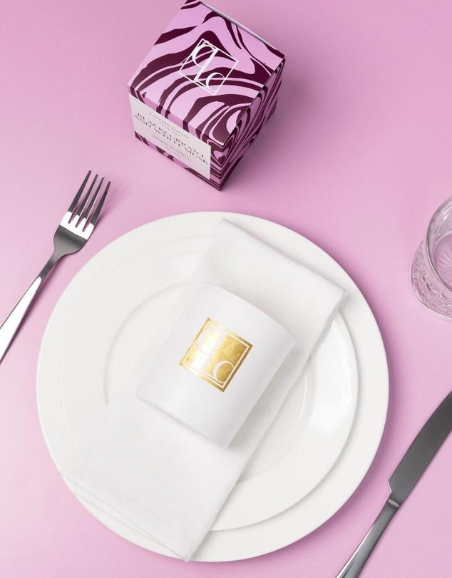 Caitlin Louise Collection - Blackcurrant and White Musk Candle