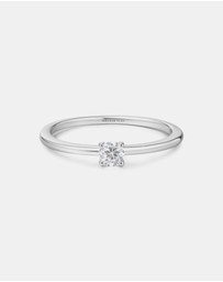 Ania Haie - Silver Classic Slim Stacking Ring
