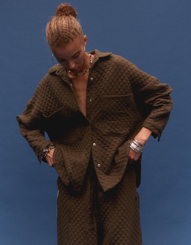 KINGA CSILLA - Sabbia Quilted Dbl Pocket Shirt