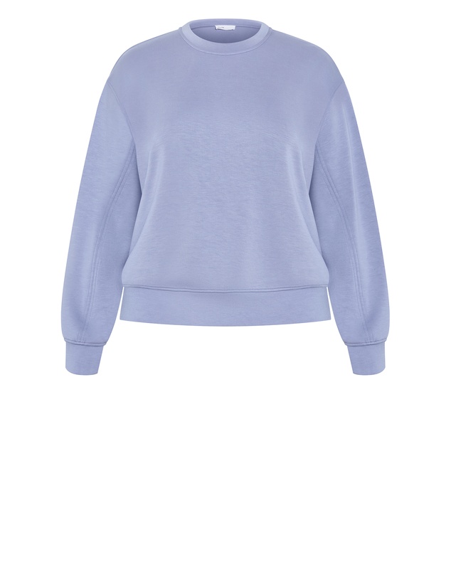 City Chic - Mae Crew Neck Sweatshirt