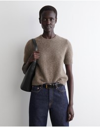 COS - Knitted Alpaca-Blend T-Shirt