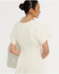 Calli - Saige Cinched Midi Dress