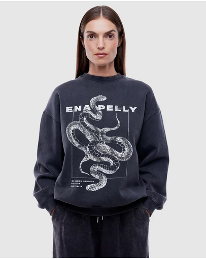 ENA PELLY - Vintage Snake Sweatshirt