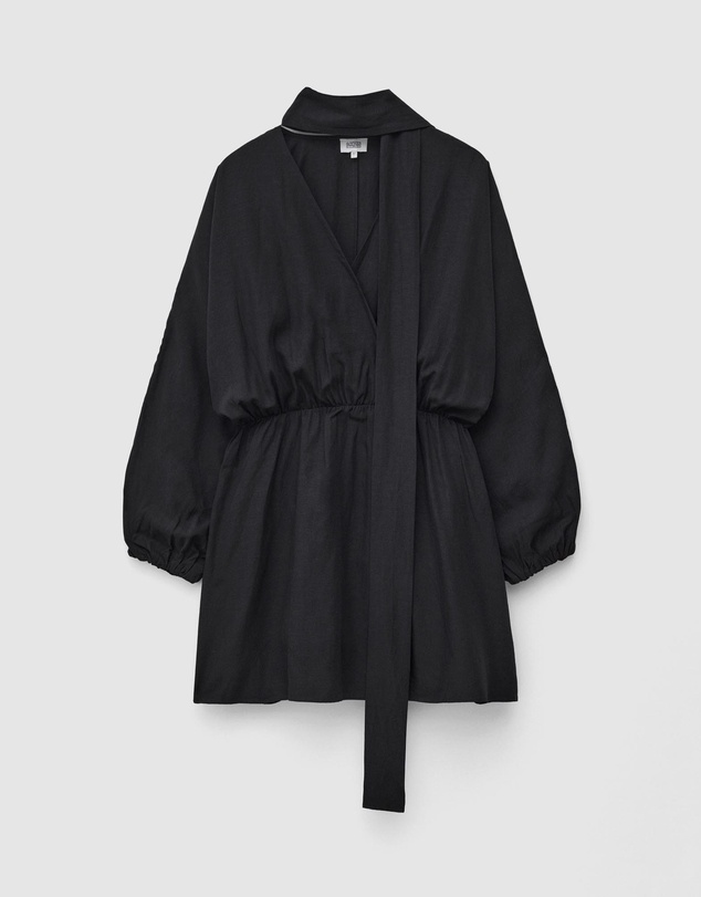 & Other Stories - Scarf-Detail Wrap Mini Dress
