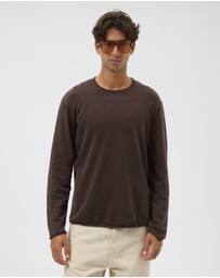 AERE - Easy Linen Blend LS Tee