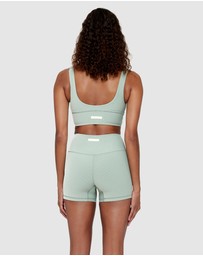 Zulu & Zephyr - Stripe Rib Crop Top
