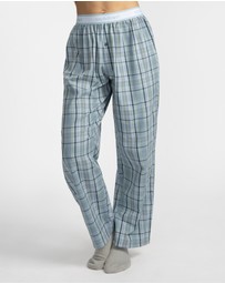Mitch Dowd - Waves Check Pyjama Pant - Multi