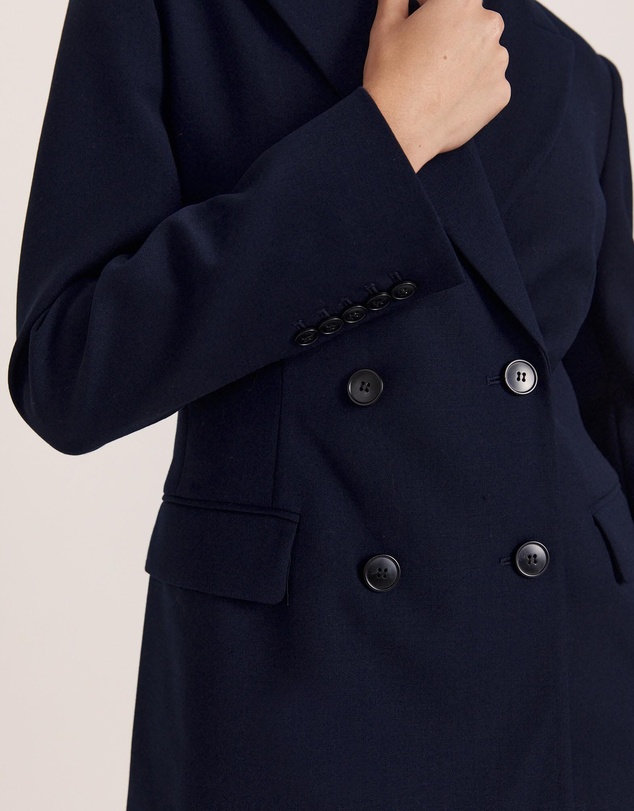 SABA - Celeste Wool Double Breasted Blazer
