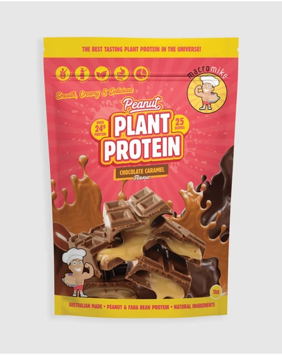 Macro Mike - Peanut Plant Protein Chocolate Caramel