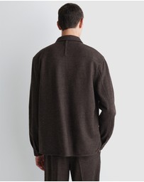 COS - Relaxed Boiled-Wool Overshirt