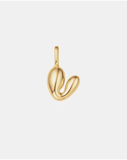 Ania Haie - Gold V Letter Charm